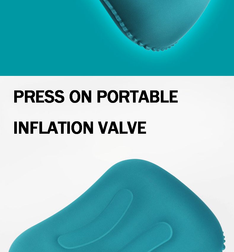 Camping Iatable Aircraft Car Folding Portable Travel Waist Pillow Neck Cushion Office Supplies_voghion.com