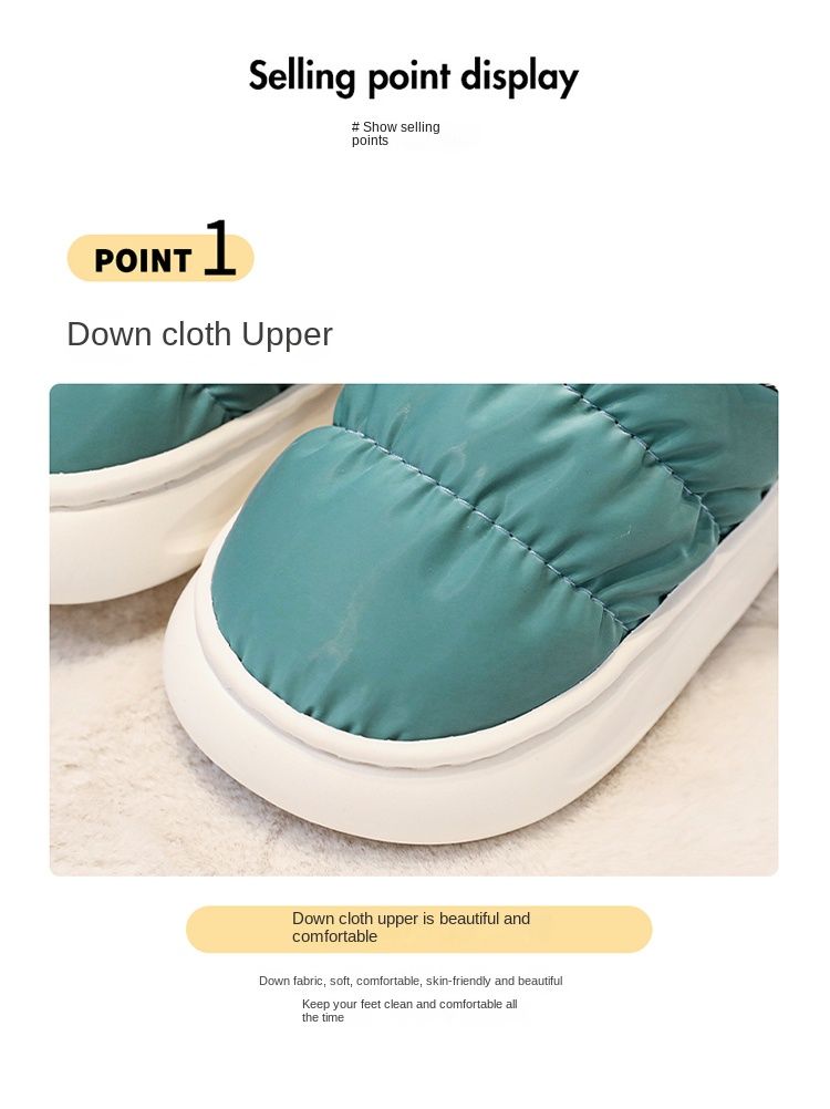 Eltern-Kind-Schneestiefel, Baumwollschuhe, warme Plüschschuhe, Jungen- und Mädchenschuhe, Kinder-Outdoor_voghion.com