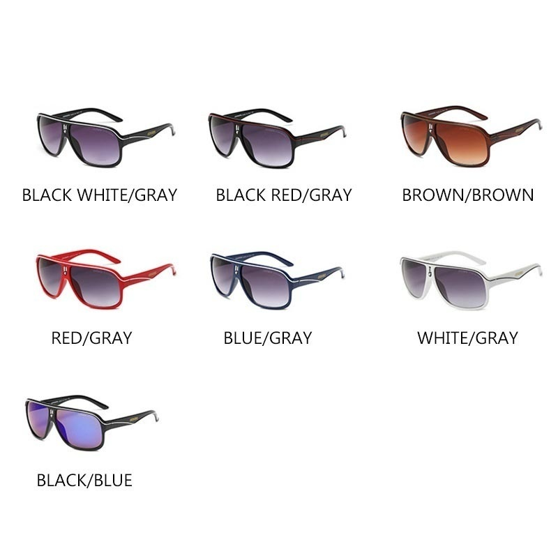 TGOGO Klassische heiße Sonnenbrille für Herren und Damen, Ruthenium, modische Piloten-Sonnenbrille für Herren, UV400, Verlaufsgläser_voghion.com