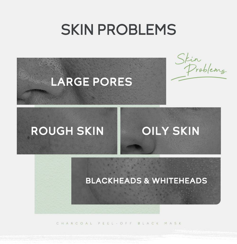 QUIYUM Maska za ljuštenje s bambusovim ugljenom, 50 g - za čišćenje pora, nanošenje na kožu s hidratantnom funkcijom_voghion.com