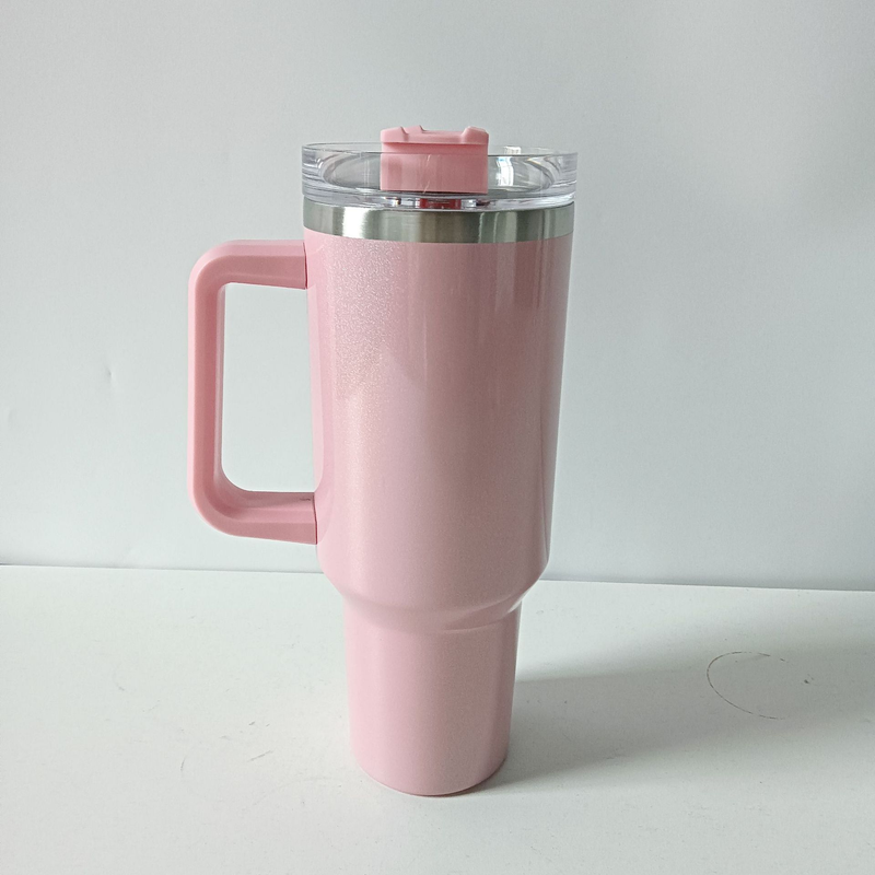 40oz Insulated Tumbler With Straw – Large Capacity Car Cup, 304 Stainless Steel Inner, Leakproof & Sweatproof, Keeps Drinks Cold/Hot For 6+ Hours_voghion.com
