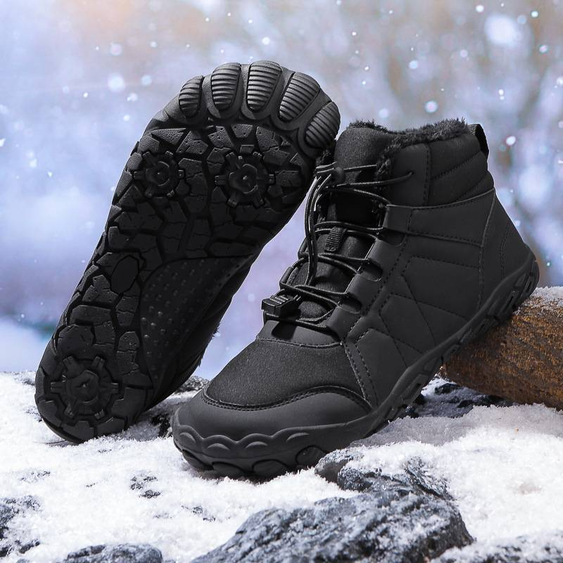 Outdoor Hiking And Mountaineering Cotton Shoes, Men's And Women's Snow Boots, Work Boots_voghion.com