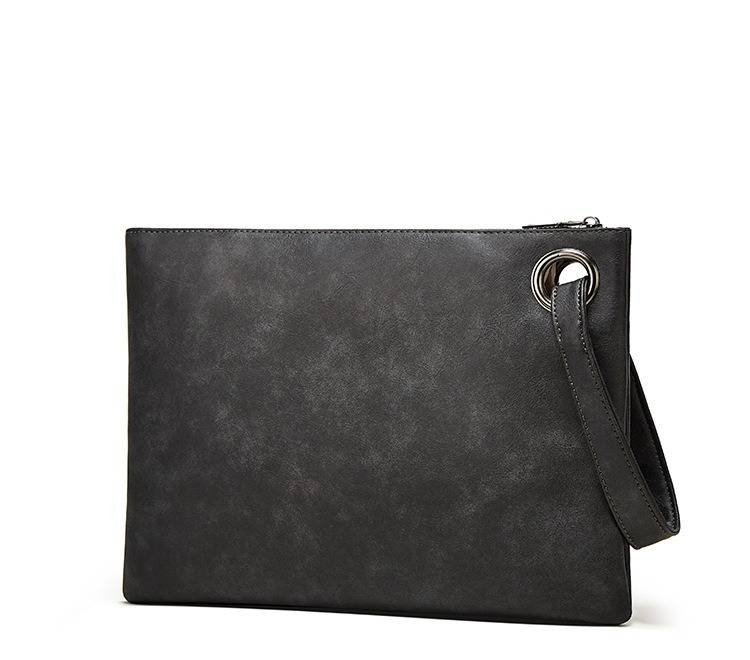 Men's Clutch Bag Wrist Bag Men's Handbag Fashionable Retro Large Capacity Clutch Bag Daily Light Business Commuting Mobile Phone Coin Purse_voghion.com