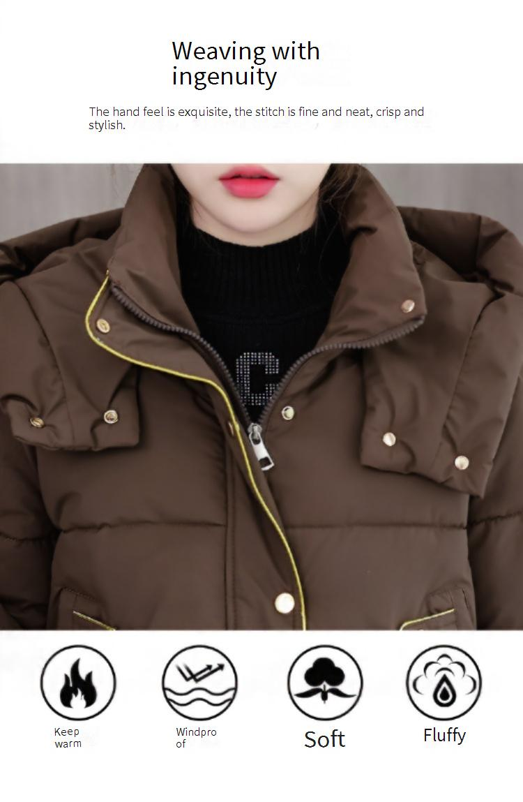 Kurze Pufferjacke für zierliche Figuren – voluminöse Steppjacke mit strukturiertem Reverskragen (5 urbane Neutraltöne, erweiterte Größenauswahl)_voghion.com
