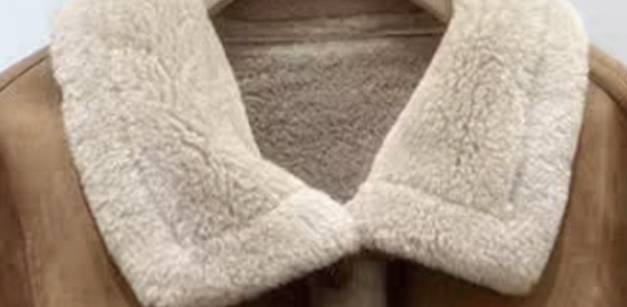 Koreaanse jas met imitatiebontkraag - Familie-outfits (Winterwarme jas, unisex voor kinderen en volwassenen, maten 100-140 cm en S-3XL)_voghion.com