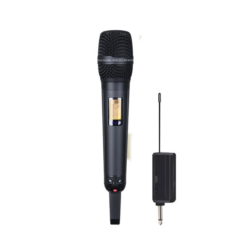 SKM9000 Professionelles drahtloses dynamisches UHF-Mikrofon aus Metall für Karaoke-DJ_voghion.com