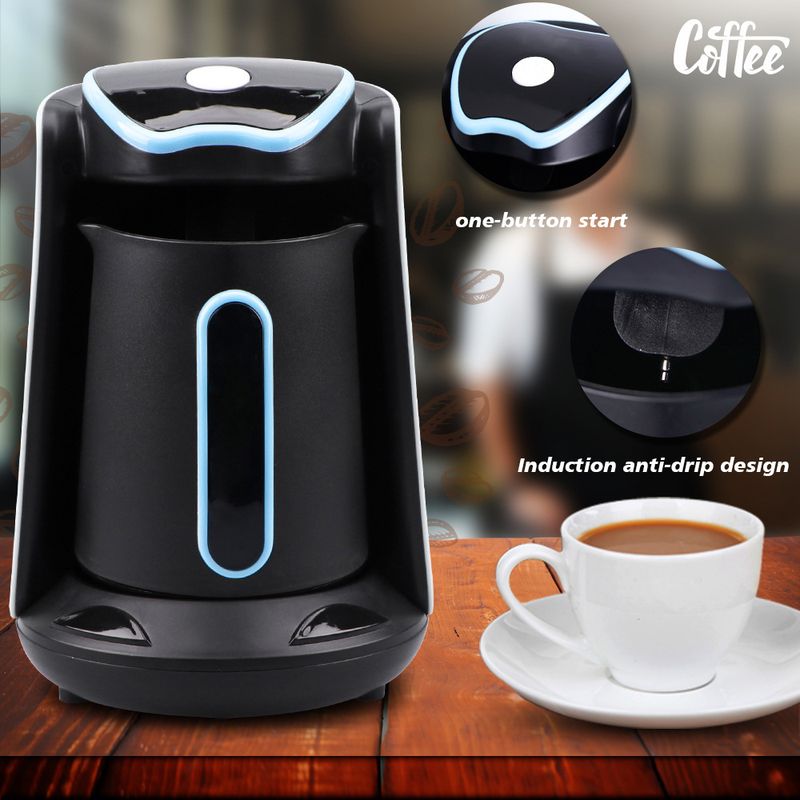 Cafetera portátil para oficina, espresso turco de 300 ml_voghion.com