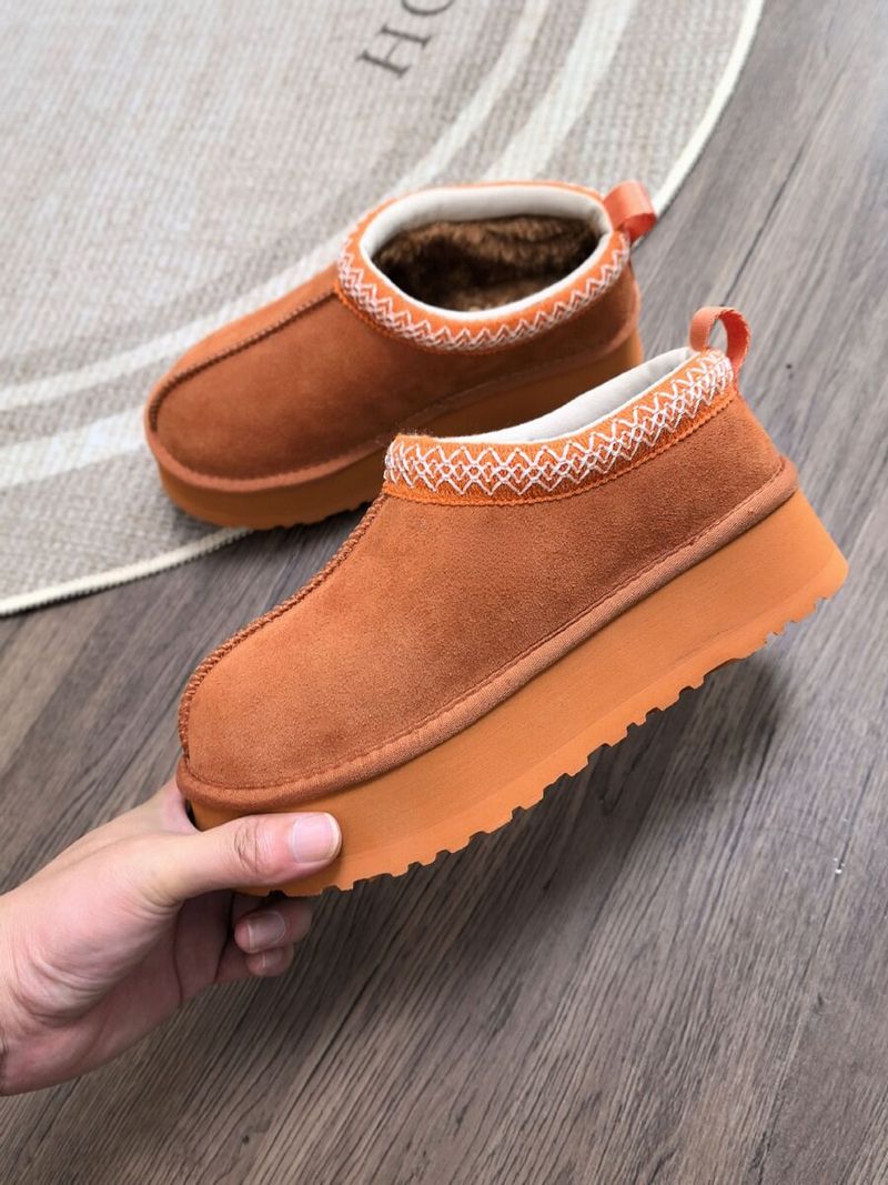 Stivali da neve bassi in pelle di mucca, stile etnico natalizio, a forma di cuore, invernali, nuovi, spessi, da donna, in cotone caldo_voghion.com