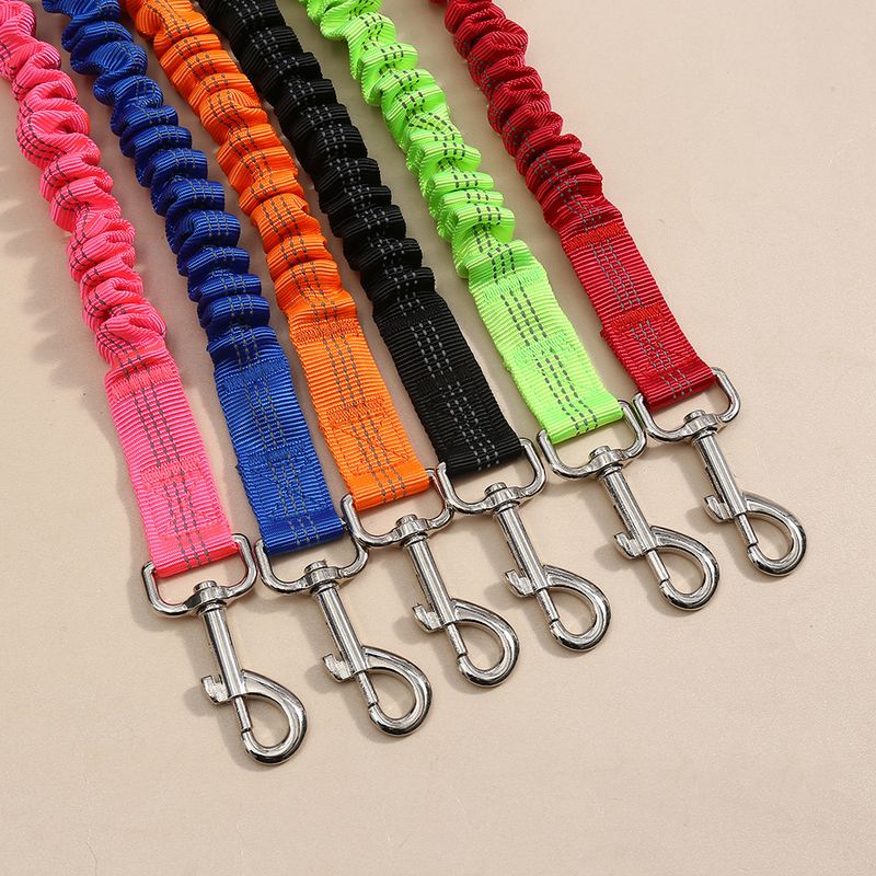 Cintura di sicurezza per auto per cani e gatti, cuscino retrattile, elastico, riflettente, guinzaglio di sicurezza_voghion.com