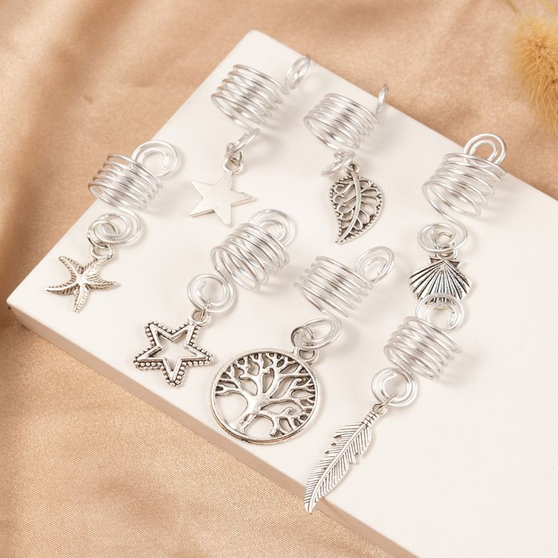 Accessori per gioielli con dreadlock africani, materiali fai da te, anelli decorativi in filigrana, ornamenti per capelli_voghion.com