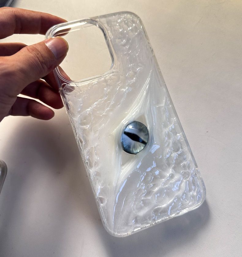 Personalized Witch's Eye Case For 15 IPhone 16 Premium Feel 14 Pro Max Handmade_voghion.com