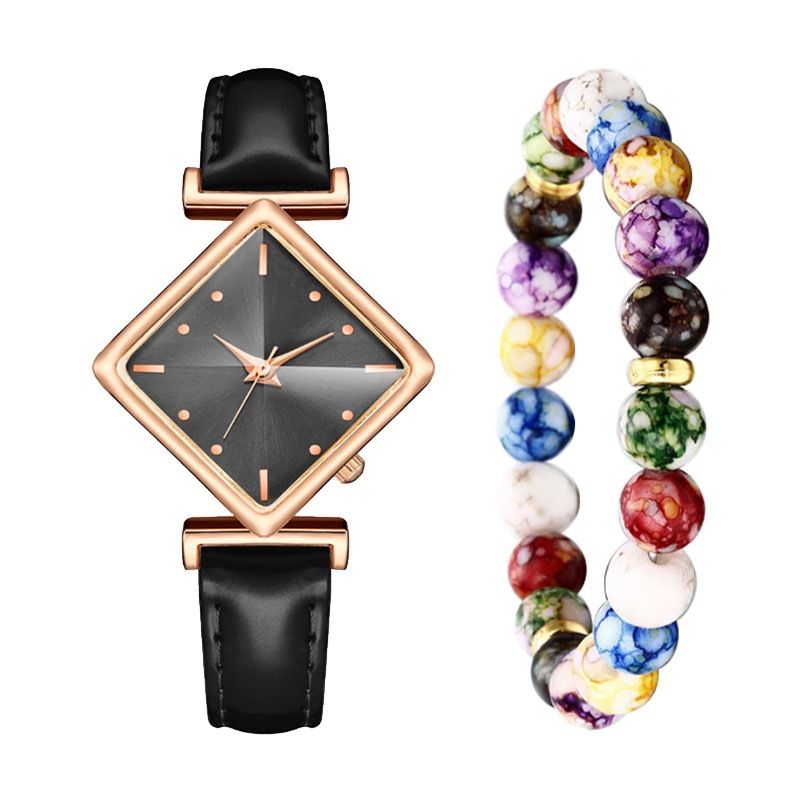 new female celebrity watch fashionable temperament diamond dial thin strap personality niche versatile female student watch_voghion.com