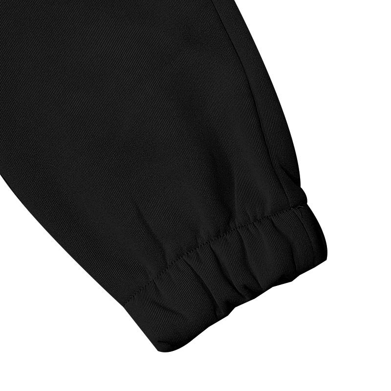 Autumn Winter Fleece Drawstring Men's Loose Casual Sports Multi-Pocket Cargo Pants_voghion.com