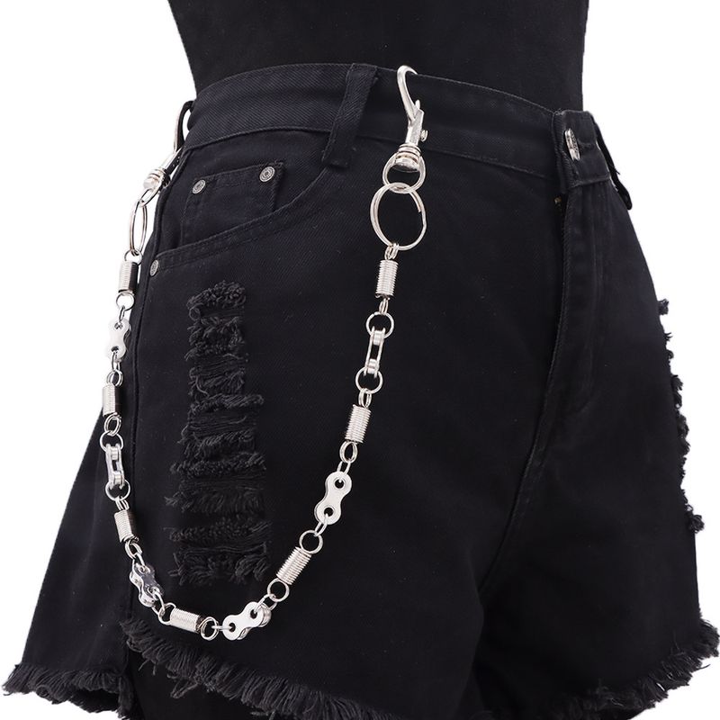 Fashion Accessories Trendy Spring Bicycle Single Layer Metal Versatile Personalized High End Pant Chain_voghion.com