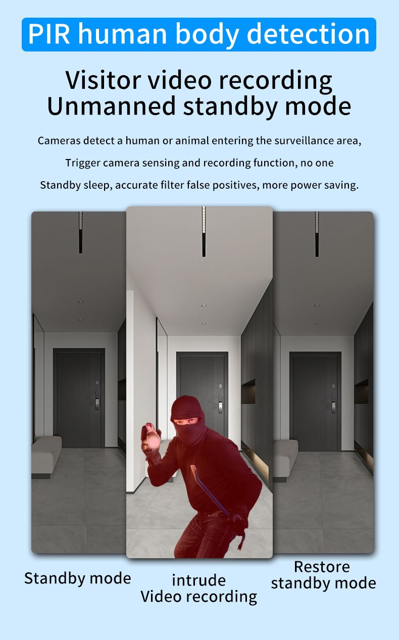 Starlight Solar Security Camera - 4G LTE Color Night Vision No WiFi & No Power Needed IP66 Waterproof AI Motion Detection_voghion.com