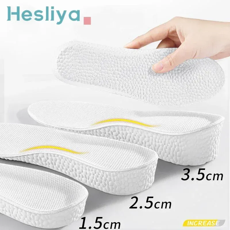 3.5cm2,5cm Invisible Heightening Insoles Unisex Heighten Insert Pads EVA Lifting Insole Heel Arch Support Taller Cushion_voghion.com