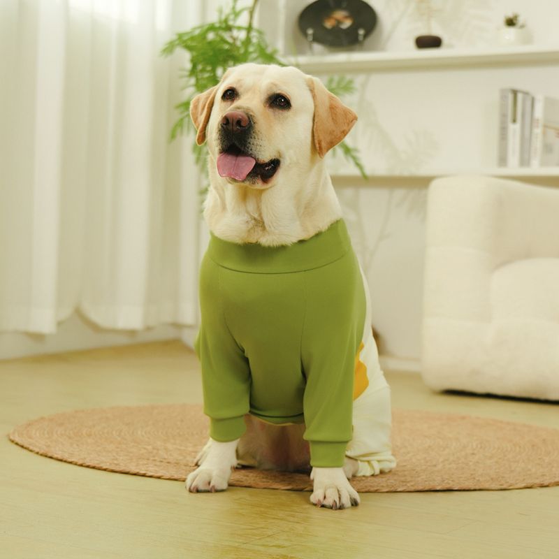 Pet Summer Dog Anti-Shedding Four-Legged Home Breathable Clothes For Medium And Large Dogs_voghion.com