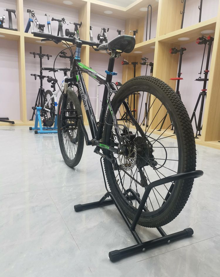 Tragbarer Fahrrad-Parkständer für Mountainbikes, unterstützende Halterung für Rennräder, Präsentationsständer_voghion.com