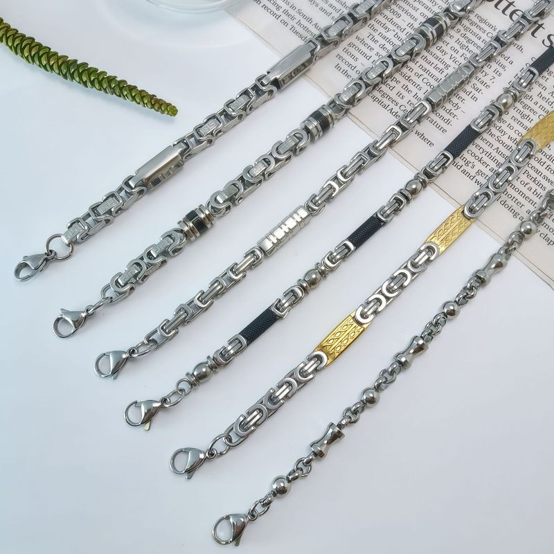 Herrenschmuck Edelstahl Handgefertigte Kaiserkette Punk Retro Stil Geschenk Kubanische Halskette Gold Kubanische Kette Schmuck_voghion.com