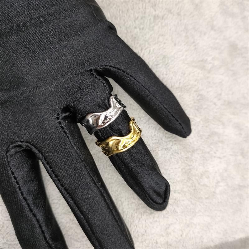Nuovo anello di design originale Ins in ottone placcato oro_voghion.com