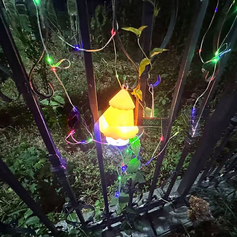 Foldable LED Storage Tape Measure Tent Atmosphere Multifunctional Christmas Outdoor Camping Light_voghion.com