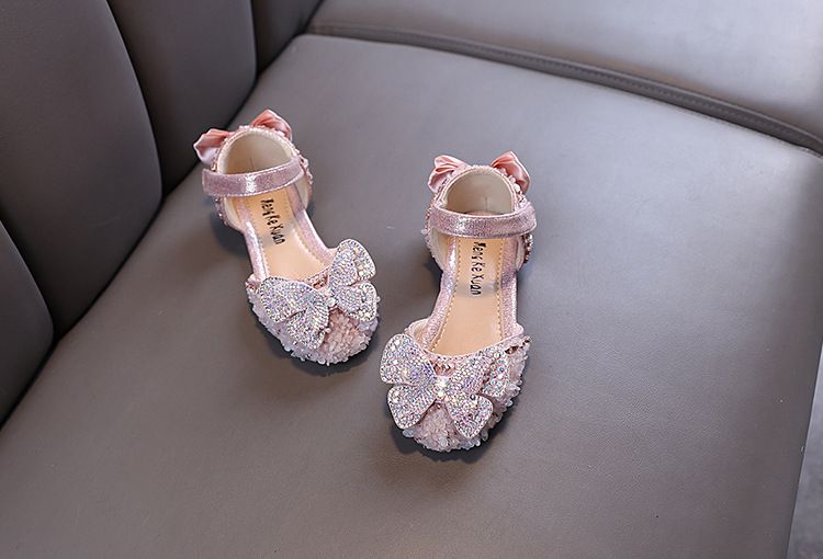 Neu Dame Baby Mädchen Mädchen Prinzessin Diamant Einzelnen Schuh Schuhe Dance_voghion.com