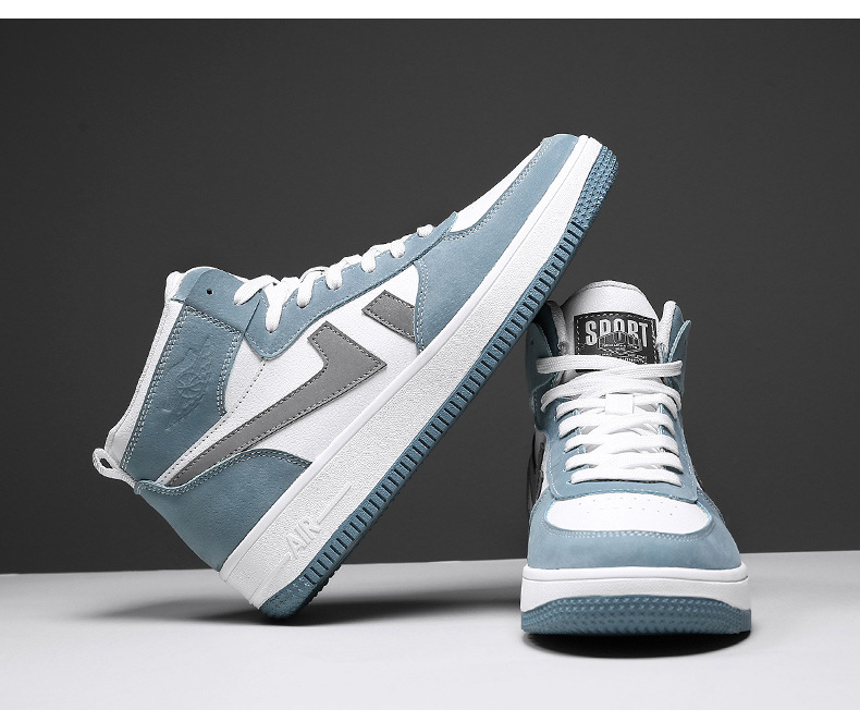 Herrenschuhe 2023 Frühjahr neue High-Top-Freizeitschuhe trendige All-Match-Schuhe Herren-Sportschuhe One Sneakers_voghion.com