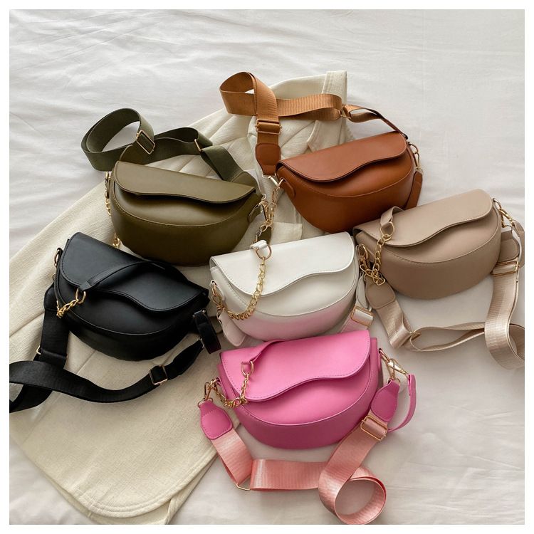 Piccola borsa a mano per donna 2024 nuova borsa a tracolla singola alla moda primavera ed estate, design di nicchia, tracolla larga,_voghion.com
