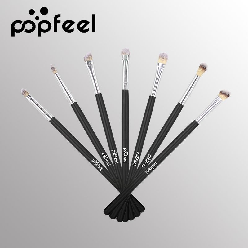 Makeup Brushes & Tools Hit POPFEEL 7 Piece Eyeshadow Makeup Brush Set Eye Care Beauty Tool Set Spot_voghion.com