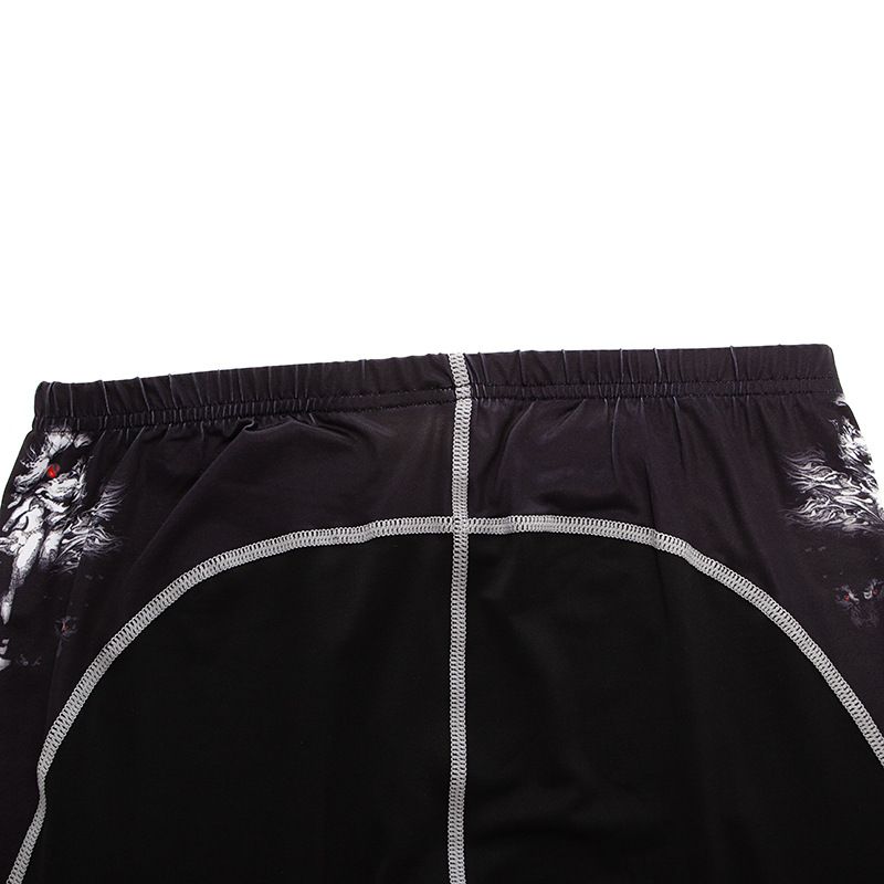 Männerkleeder Grouss Gréisst T-Shirt mat Drock Sporthosen Schnelldréchnend Strumpfhosen Laangärmlech Trainingsanzug Männer Sport-Fitnessanzug_voghion.com