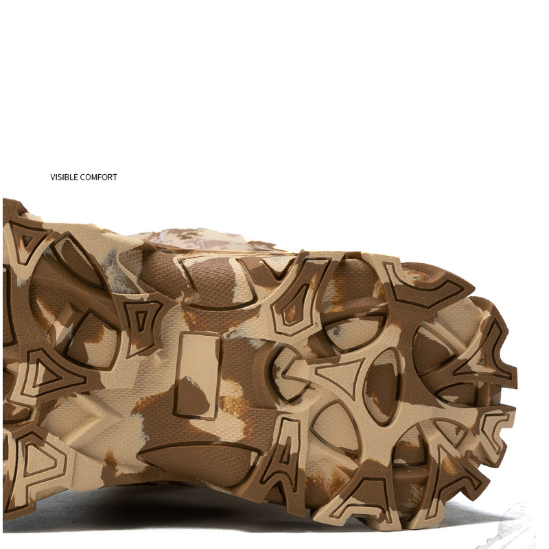 Scarponi da combattimento da uomo, scarponi mimetici da esterno, scarponi da trekking alti da uomo, scarponi tattici da uomo, scarponi da trekking da allenamento da uomo_voghion.com