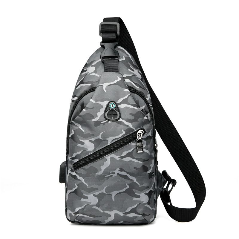 2025s New Trendy Single Shoulder Crossbody Camouflage Korean Style Casual Small Chest Men's Bag_voghion.com
