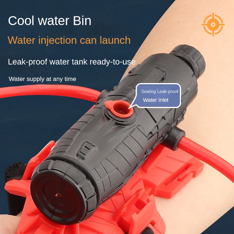 Spider Wrist Water Launcher Skydning Børn Voksen Drenge Piger Gaver Fødselsdag Forælder-barn Interaktiv Sommer Cool Party Udendørs Pool Strand Park Have_voghion.com