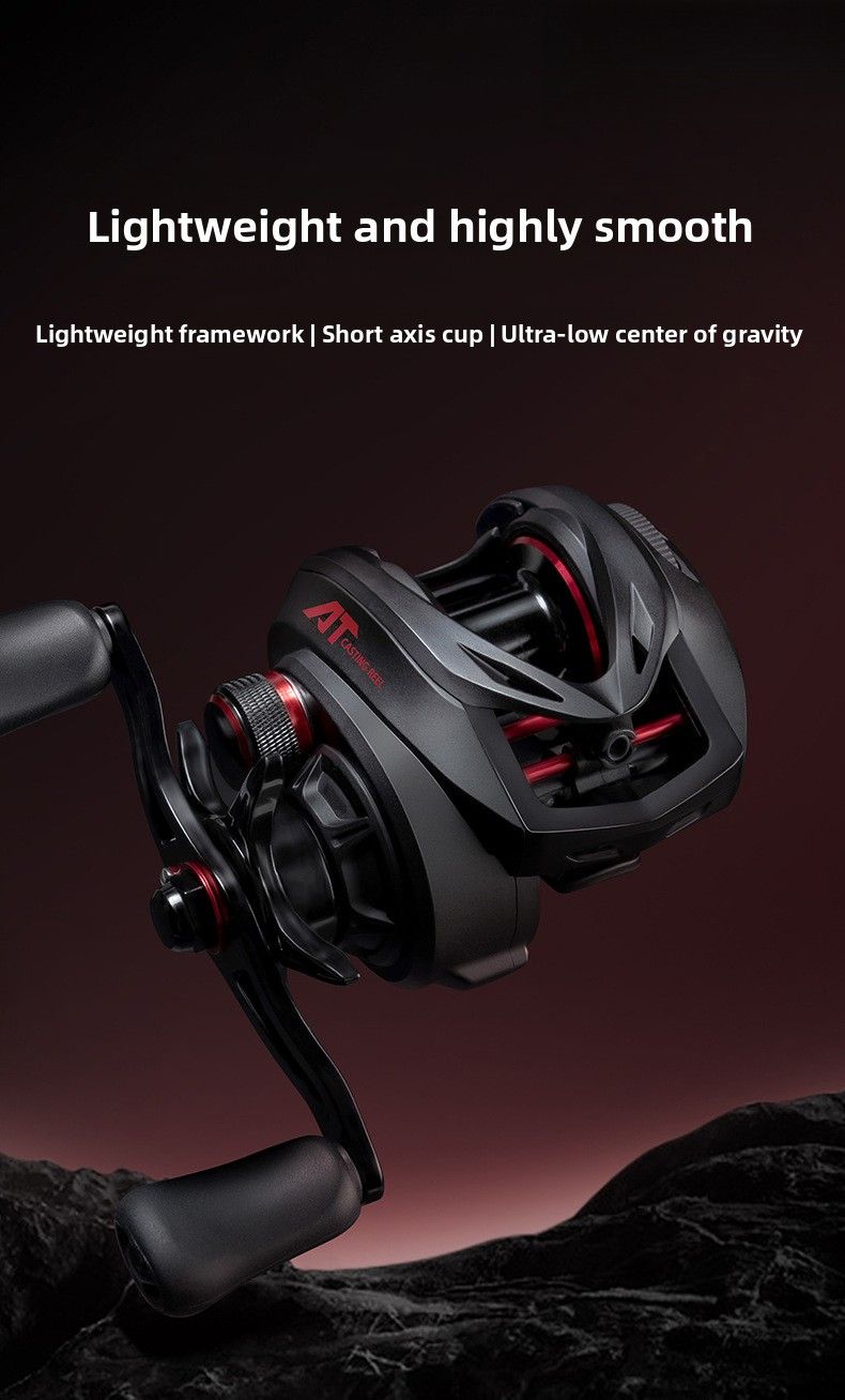 Chilun Lure Baitcasting Metallo Asta Corta Linea Tazza Leggera Canna da Mare Mulinello Attrezzatura da Pesca All'ingrosso_voghion.com