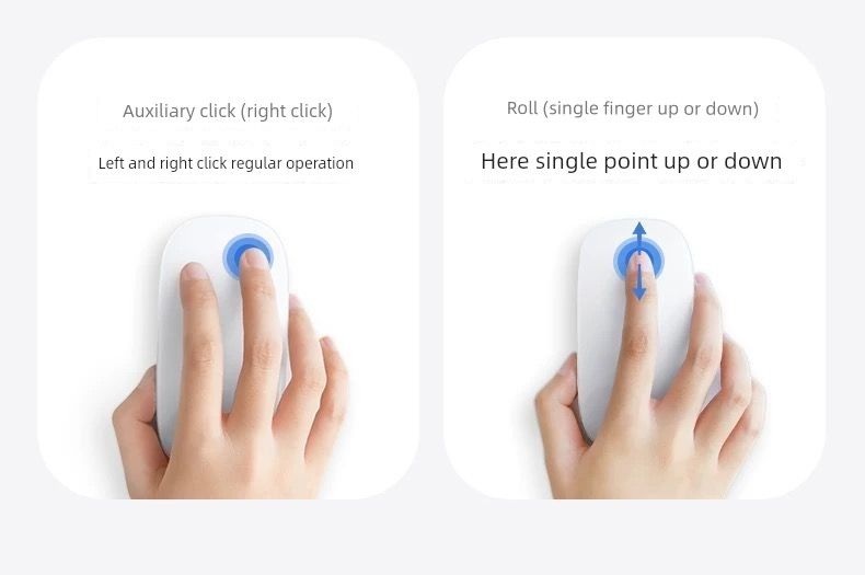 Souris Bluetooth Pro pour téléphone portable sans fil pour iPhone_voghion.com