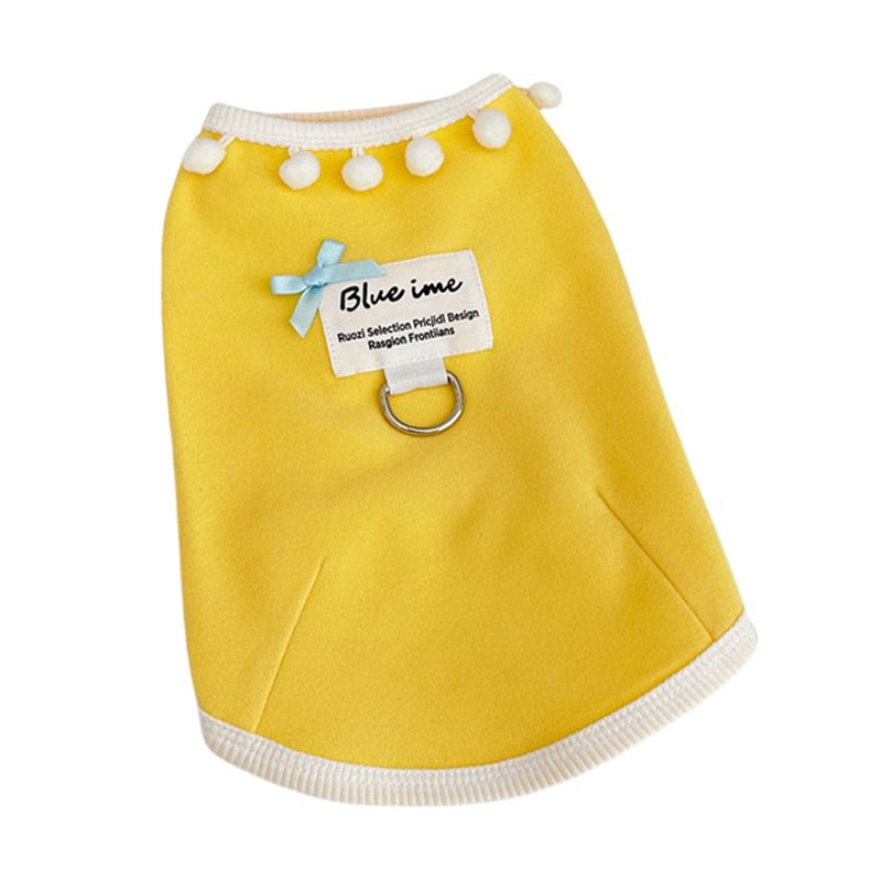 Chaleco de algodón fino para mascotas, perros y gatos, de primavera, ultra suave, con bloques de color, ideal para todas las estaciones, universal, capa base._voghion.com