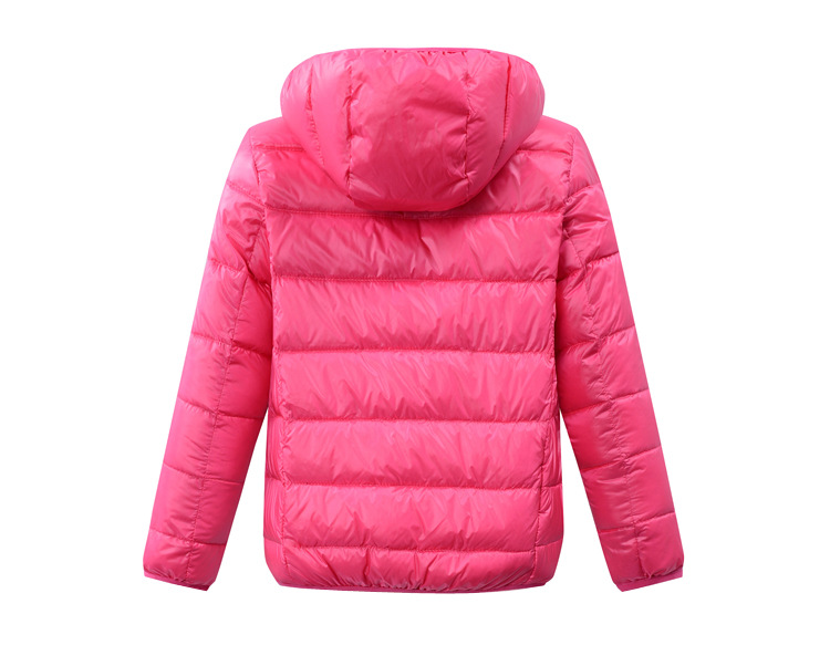abbigliamento per bambini Bambini ragazzi piumino leggero con cappuccio ragazze novità bambini medi e piccoli bambini medi e grandi_voghion.com