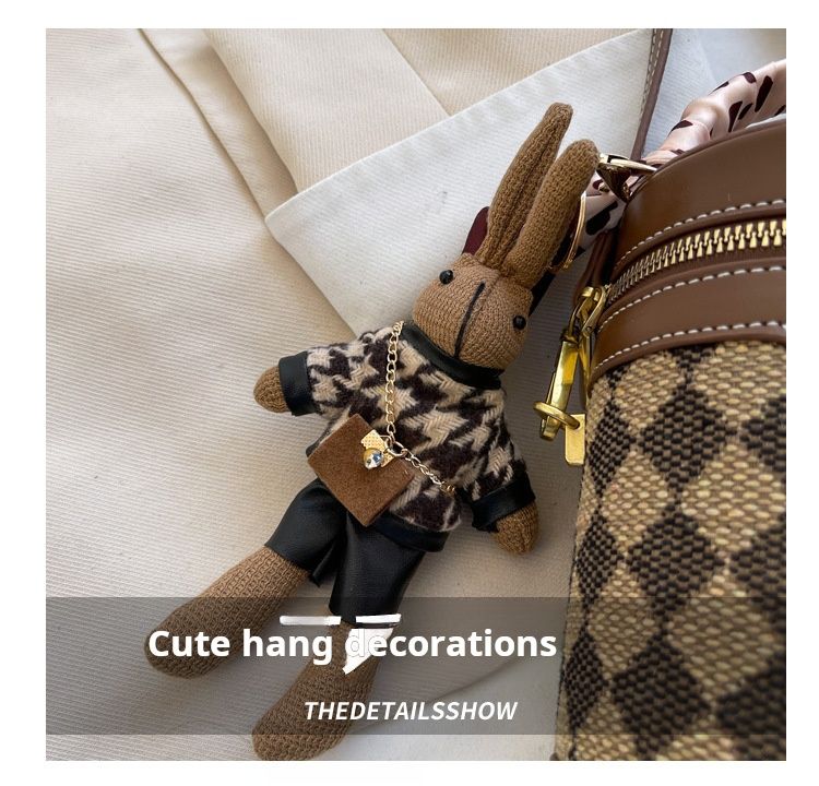CEEKAY Mini Women's New Fashion Crossbody High Quality Chessboard Checkered Cylinder Bucket Bag_voghion.com