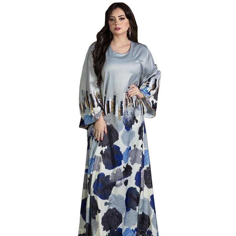 Muslimische Abaya Mit Seilstickerei, Damenrobe, Traditionell, Modern, Wunderschön, Ramadan_voghion.com