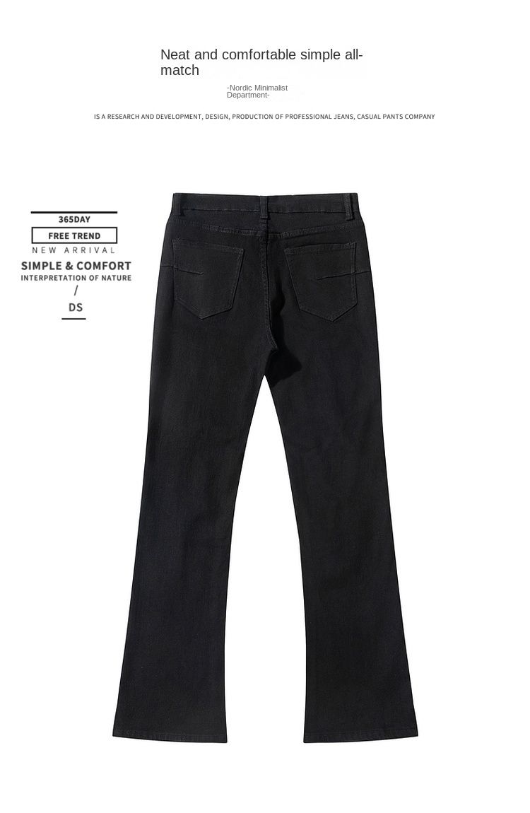 Summer thin soft jeans men's 2024 new loose and slightly pulled casual big hole beggar straight nine-point pants_voghion.com