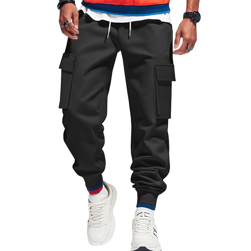 Men's Heavyweight Cargo Overalls – Multi-Pocket Utility Pants, Oversized Streetwear Style, Comfort Fit (S-XXXL_voghion.com