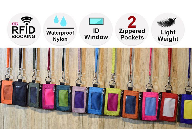 Gebwolf RFID Signal bloquant petite Collection chaude Anti-vol sac à carte Portable zéro portefeuille_voghion.com