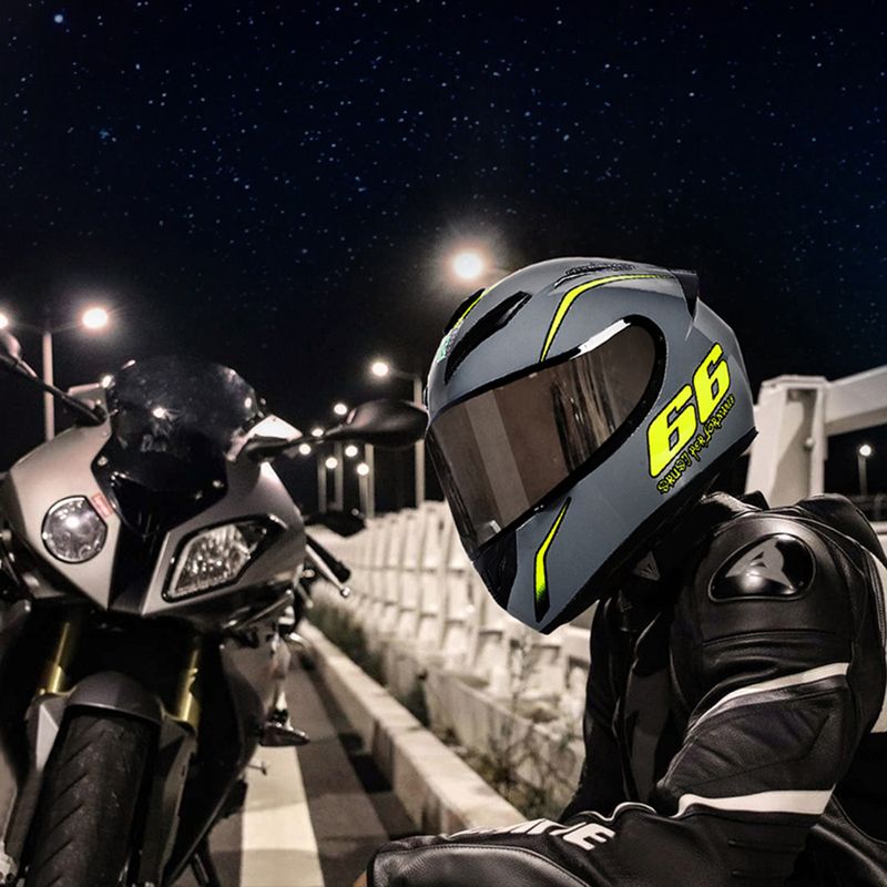 Motorradhelm Clown Full Face Racing Motocross Helm Flip Up Moto Erwachsene Motorrad Street Touring Reiten Casco Capacete_voghion.com