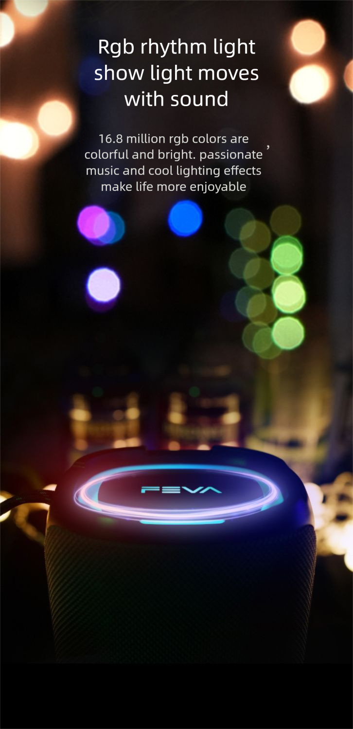 Bluetooth Speaker 60W Wireless Portable Power Outdoor Volume Waterproof High Quality Card Audio Subwoofer_voghion.com