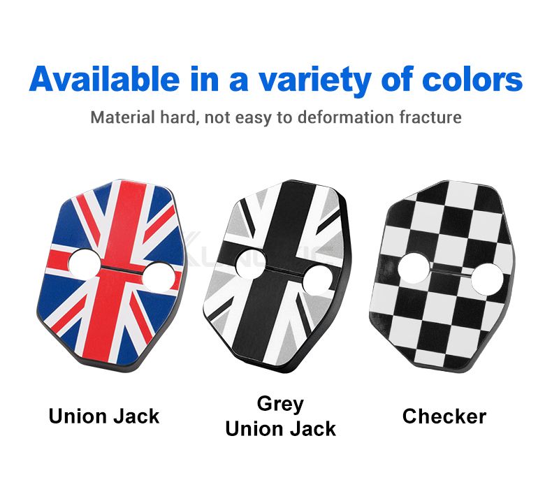 ABS Autotürschloss Schutzschnalle Abdeckung für Mini Cooper R55 R56 R57 R58 R59 Fließheck Fall Styg Zubehör Anti Rost_voghion.com