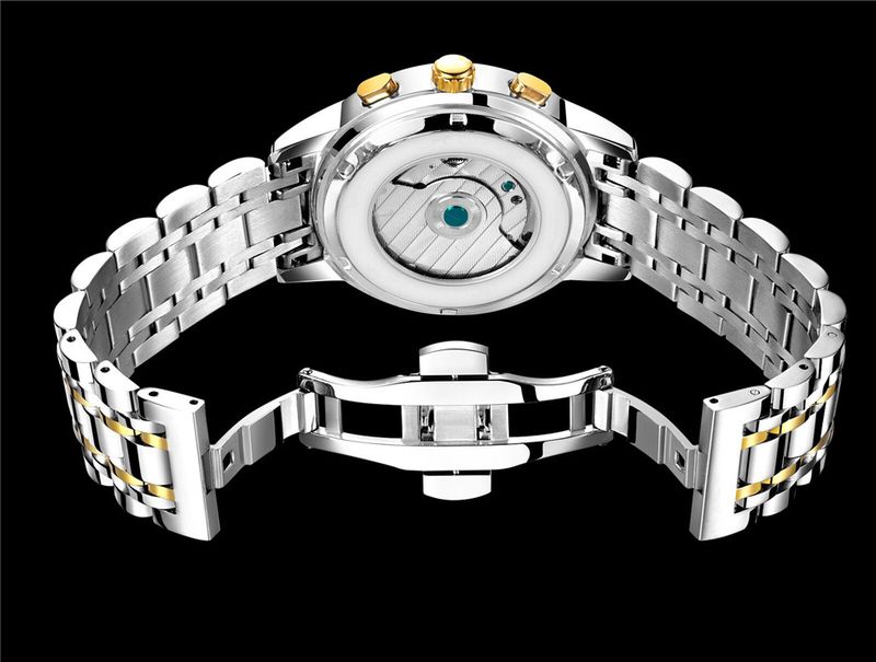 LIGE's New Tourbillon Multi Functional Frosted Surface Fully Automatic Nical Waterproof Leisure Watch_voghion.com