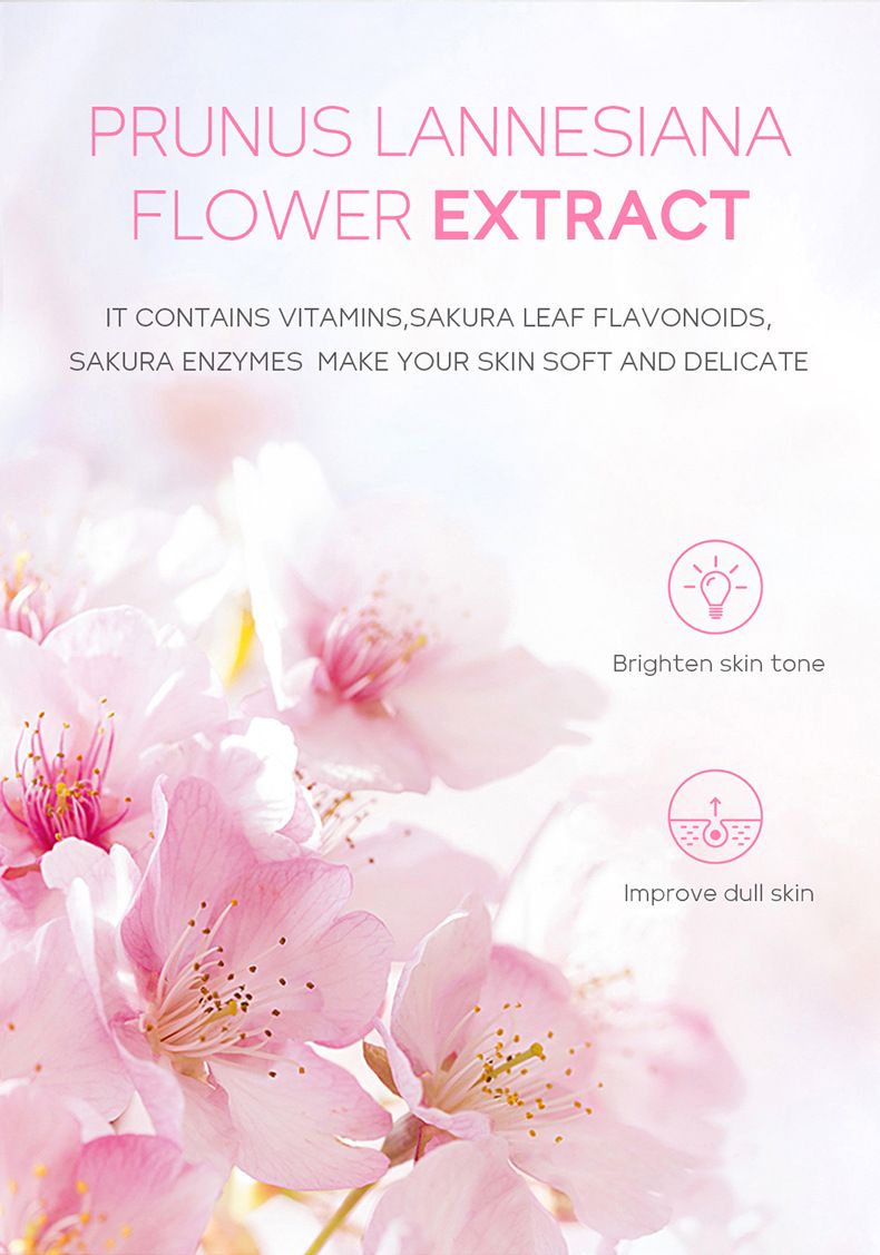 FENYI Sakura 4 daļu ādas kopšanas produktu komplekts mitrinošs un saudzīgs 1 daļas 2 g izmēģinājuma iepakojums ādas kopšanai_voghion.com