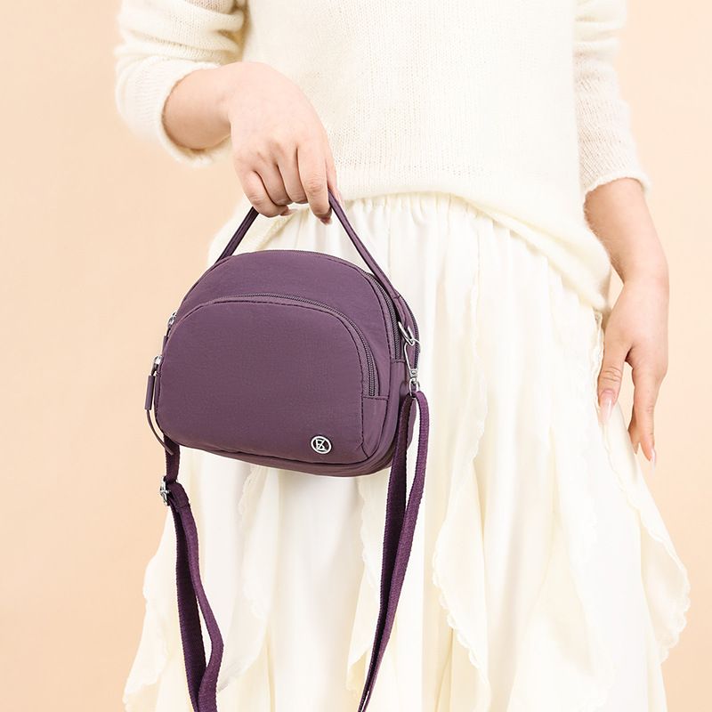 2025 neue frauen Kleine High-End-Crossbody Mini Canvas Tasche Koreanischen Stil Lazy Wind_voghion.com