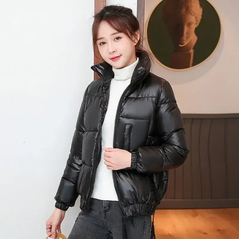 Down Coats For Women Short Parkas Woman Quilted Padded Cotton Jackets Black Korean Style Clothing Cold Warm Winter On Sale Great_voghion.com