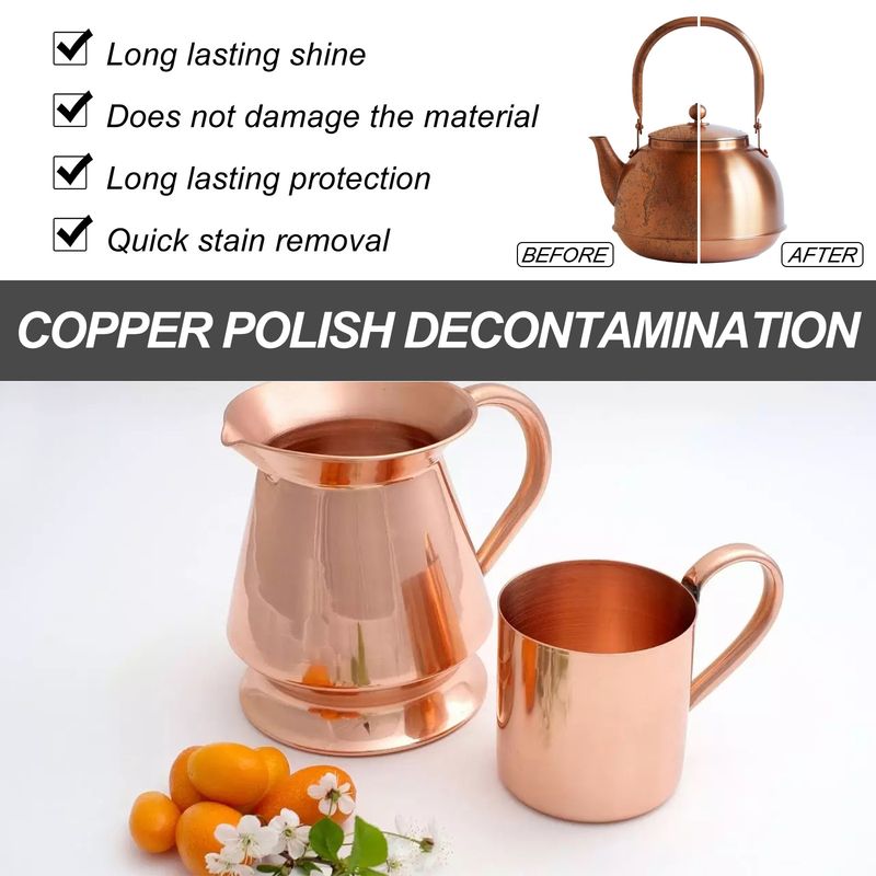 Rengøringsmiddel til kobberartikler, deoxidationsmiddel til kobbergryder og kobberartikler, rustfjerner og blegemiddel til messing og kobber_voghion.com